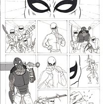 Dibujo a lápiz para cómics de superhéroes - Puño de hierro. Ilustração tradicional, Comic, Desenho a lápis, e Desenho projeto de Fernando Medina Medina - 28.09.2022