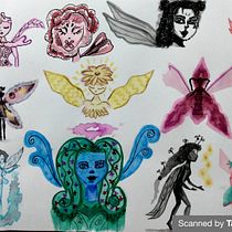 Mi proyecto del curso: Técnicas de ilustración para desbloquear tu creatividad. Projekt z dziedziny Design, Trad, c, jna ilustracja,  Sztuki piękne,  Malarstwo, Kreat, wność, Kreat, wne zabaw, z dziećmi i Sketchbook użytkownika Zaraith Ramirez - 29.09.2022