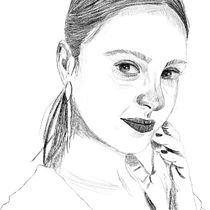 Mi proyecto del curso: Retrato ilustrado con Procreate. Ilustração tradicional, Ilustração vetorial, Ilustração digital, e Desenho de retrato projeto de Celia Salvatierra vaquero - 29.09.2022