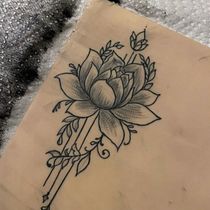 Mein Abschlussprojekt für den Kurs: Tattoo für Anfänger. Tattoo Design project by Leonie Havertz - 07.17.2022
