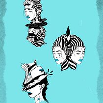 Mi proyecto del curso: Diseño de tatuaje de autor con Procreate. Ilustração tradicional, Design gráfico, Desenho, Ilustração digital, Desenho de tatuagens, e Desenho digital projeto de Lina Yaima - 30.09.2022
