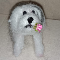 Mi proyecto del curso: Creación de animales con needle felting. Artesanato, Design de brinquedos, Tecido, Feltragem com agulha, e Design têxtil projeto de Mariana Nava - 05.10.2022
