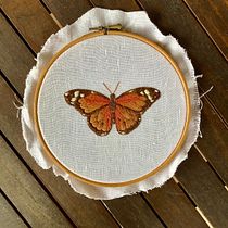 Il mio progetto del corso: Tecniche di ricamo realistico. Traditional illustration, Embroider, and Textile Design project by deviantanto - 09.30.2022