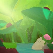 My project for course: Atmospheric Scenes in Procreate: Paint with Color and Light. Ilustração digital e Ilustração tradicional projeto de - - - 30.09.2022