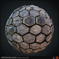 Mi proyecto del curso: Introducción a la creación de texturas con Substance Designer. Un proyecto de 3D, Modelado 3D y Videojuegos de matiasdelacruzoliva - 30.09.2022