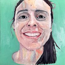 Mi proyecto del curso: Retrato expresivo al óleo: explora la técnica alla prima. Un projet de Beaux Arts, Peinture , et Peinture à l'huile de Emmanuel _ - 29.09.2022