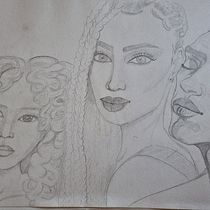 Mon projet du cours : Carnet de portraits : explorez le visage humain. Projekt z dziedziny Sketching,  R, sunek, Portret,  R, sunek art, st, czn i Sketchbook użytkownika tatiana - 01.10.2022