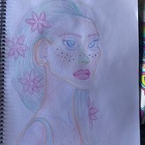Mi proyecto del curso: Sketchbook de retrato: explora el rostro humano. Projekt z dziedziny Sketching,  R, sunek, Portret,  R, sunek art, st, czn i Sketchbook użytkownika Tamy Litvinoff - 01.10.2022