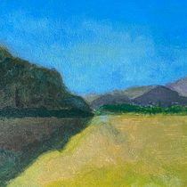 Il mio progetto del corso: Paesaggi a olio con tecniche en plein air. Artes plásticas, Pintura, e Pintura a óleo projeto de wthemel - 11.10.2022