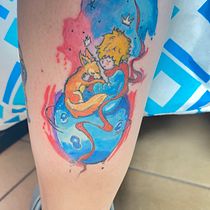 Mi proyecto del curso: Técnicas de color para tatuajes. Un progetto di Illustrazione tradizionale, Disegno, Illustrazione digitale, Design di tatuaggi e Disegno digitale di Joshua Esquivel - 23.09.2022
