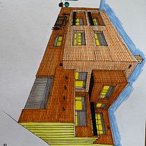 Mi proyecto del curso: Dibujo arquitectónico: de la imaginación a la conceptualización. Un projet de Architecture, Esquisse , Dessin et Illustration architecturale de v_lacheta - 02.10.2022