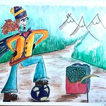 Montañera Locatis- Soy Ali-Oli!. Un projet de Illustration traditionnelle, Conception de personnages , et Dessin de amamalaika - 02.10.2022