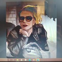 Mi proyecto del curso: Pintura de personajes de la cultura pop en Photoshop. Traditional illustration, Fine Arts, Drawing, Digital Illustration, and Portrait Drawing project by Luis Rodrigo Nolasco Sorchini - 10.01.2022