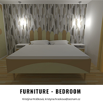 My project for course: Design of a Furniture Collection from Start to Finish. Furniture Design, Making, Industrial Design, Interior Design, and Woodworking project by Kristýna Hrášková - 10.03.2022