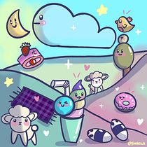 Jdeebella project for course: Designing Kawaii Worlds: Spread Joy Through Illustration. Character Design, Digital Illustration, and Manga project by Giuseppina Di Bella - 10.03.2022