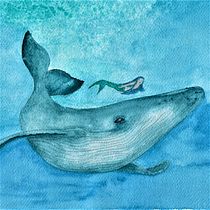 Mi proyecto del curso: Técnicas de acuarela para ilustraciones de ensueño. Traditional illustration, Drawing, Watercolor Painting, and Editorial Illustration project by Maribel de la Torre - 10.03.2022
