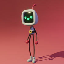 Mi proyecto del curso: Introducción al diseño y modelado 3D con Blender. Motion Graphics, Character Design, Product Design, and 3D Modeling project by Eugenia Gonzalez Sly - 10.02.2022