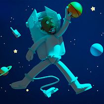 Mi proyecto del curso: Creación de personajes en 3D con Blender . Een project van 3D, Ontwerp van personages,  3D-modellering, 3D-karakterontwerp y  3D-ontwerp van Francisco Suarez - 02.10.2022