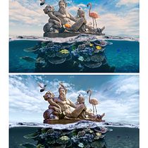 My project for course: Digital Collage in Photoshop: Composition and Visual Effects. Een project van Fotografie, Collage, Retoucheren van foto's, Artistieke fotografie, Fotografische compositie y Fotomontage van Marina Plotnikova - 03.10.2022