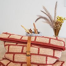 Meu projeto do curso: Design de padrões para crochê: encontre seu próprio estilo. Un progetto di Design di accessori, Pattern design, Fiber Art, DIY, Uncinetto e Textile Design di Luiza Mecabô - 04.10.2022