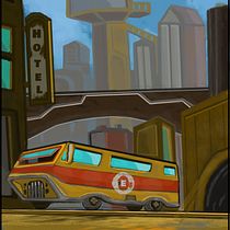 Mi proyecto del curso: Creación y pintura de escenarios fantásticos en Photoshop . Traditional illustration, Drawing, Digital Illustration, Concept Art, and Digital Painting project by Julio Chaves - 12.10.2022