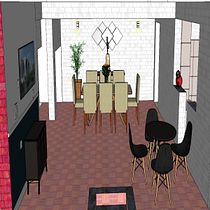 Meu projeto do curso: Materiais para design de interiores. Interior Architecture, Interior Design, Decoration, Interior Decoration, Retail Design, and Spatial Design project by Thaís Araújo Santiago - 10.06.2022