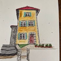 Karl olof andersson. Een project van  Schetsen,  Tekening,  Architecturale illustratie, Sketchbook y  Illustratie met inkt van Olof ANDERSSON - 05.10.2022