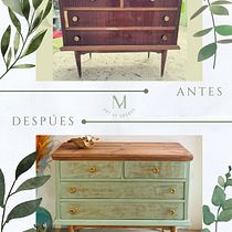 Mi proyecto del curso: Iniciación a la chalk paint. Een project van Craft, Meubelontwerp en -bouw, Interieurontwerp, Schilderij, DIY, Upc, cling, Decoratief schilderen, Meubelrestauratie en -upc y cling van Carla Silva - 05.10.2022