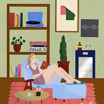 Meu projeto do curso: Ilustração digital colorida no Procreate. Traditional illustration, Drawing, Digital Illustration, and Digital Drawing project by jndenoronha - 10.03.2022