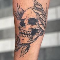 My project for course: Tattoo for Beginners - Healed SKULL 💀  . Un progetto di Design di tatuaggi di andrea talavera - 05.10.2022