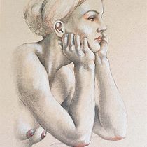 Mi proyecto del curso: Dibujo de retrato clásico: el método del Renacimiento Ein Projekt aus dem Bereich Bildende Künste, Skizzenentwurf, Zeichnung, Porträtzeichnung, Realistische Zeichnung und Artistische Zeichnung von Saul Aguirre - 05.10.2022