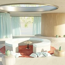 Mi proyecto del curso: ArchViz de interiores: crea diseños 3D surrealistas con Blender. Arquitetura, Arquitetura de interiores, Arquitetura digital, e Visualização arquitetônica projeto de Sergio Guerrero Villa - 05.10.2022