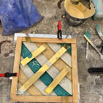 Mein Abschlussprojekt für den Kurs: Design und Herstellung von Fliesen für Anfänger Ein Projekt aus dem Bereich H, werk, Möbeldesign und - bau, Innendesign, Dekoration von Innenräumen und DIY von Funda - 05.10.2022
