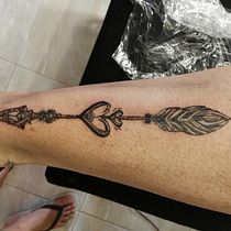 Meu projeto do curso: Tatuagem para principiantes. Un progetto di Design di tatuaggi di iuriportela13 - 06.10.2022