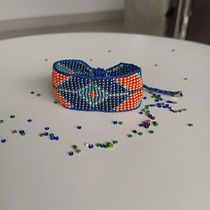 Meu projeto do curso: Design de bijuteria: crie patterns elegantes com miçangas. Un progetto di Design di accessori, Artigianato, Design di gioielli e Fiber Art di Cenira Inês Prauchner - 06.10.2022