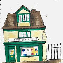 My project for course: Expressive Architectural Sketching with Colored Markers. Sketching, Drawing, Architectural Illustration, Sketchbook & Ink Illustration project by adejh - 10.06.2022