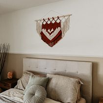 Mon projet du cours : Macramé : racontez une histoire avec du fil. Accessor, Design, Arts, Crafts, Interior Design, Decoration, Fiber Arts, Macramé, and Textile Design project by Vanessa Belhumeur - 10.06.2022