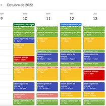 Mi proyecto del curso: Organización de agenda: gestiona tu tiempo y energía. Creative Consulting, Design Management, Marketing, Management, and Productivit project by Carol Denisse Osorio Manzanares - 11.06.2022