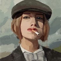 My project for course: Digital Portraits with a Traditional Style in Photoshop. Traditional illustration, Digital Illustration, and Digital Painting project by matus.kuzma20 - 10.06.2022