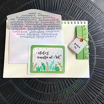 Mi proyecto del curso: Lettering en pequeño formato. Een project van Traditionele illustratie,  Belettering,  H y lettering van Alma Cisneros - 06.10.2022