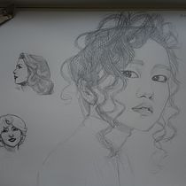 My project for course: Portrait Sketchbooking: Explore the Human Face. Projekt z dziedziny Sketching,  R, sunek, Portret,  R, sunek art, st, czn i Sketchbook użytkownika josalyn jelte - 01.10.2022