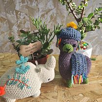 Mi proyecto del curso: Diseño y creación de amigurumis. Arts, Crafts, To, Design, Fiber Arts, DIY, Crochet, Amigurumi, and Textile Design project by Nicole Borger - 08.31.2022