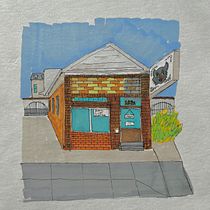 First sketch using fineliners/markers: Cambridge, MA, USA. Sketching, Drawing, Architectural Illustration, Sketchbook & Ink Illustration project by bmsulliv - 10.07.2022