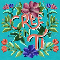 Mi proyecto del curso: Lettering digital: combina flores y letras con Procreate. Digital Lettering, and Lettering project by daniela_bonilla - 10.27.2022