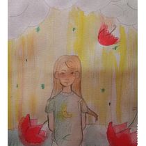 My project for course: Watercolor Techniques for Dreamlike Illustrations. Traditional illustration, Drawing, Watercolor Painting, and Editorial Illustration project by Pinelopi Karamanou - 10.07.2022