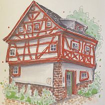 Mein Abschlussprojekt für den Kurs: Expressive Architekturskizzen mit Markern. Sketching, Drawing, Architectural Illustration, Sketchbook & Ink Illustration project by Daniele - 10.08.2022