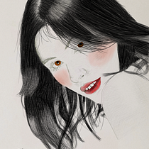 Mi proyecto del curso: Retrato ilustrado con Procreate. Ilustração tradicional, Ilustração vetorial, Ilustração digital, e Desenho de retrato projeto de Daigo Kamada - 05.10.2022