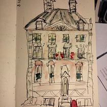 Mi proyecto del curso: Dibujo arquitectónico expresivo con marcadores de colores. Sketching, Drawing, Architectural Illustration, Sketchbook & Ink Illustration project by Maria Del Carre - 10.08.2022