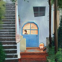 Il mio progetto del corso: Illustrazione digitale cinematografica con Photoshop . Traditional illustration, Digital Illustration, and Concept Art project by Chiara Sabiu - 10.09.2022