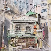 My project for course: Expressive Architectural Sketching with Colored Markers. Sketching, Drawing, Architectural Illustration, Sketchbook & Ink Illustration project by brianthornton1101 - 10.03.2022